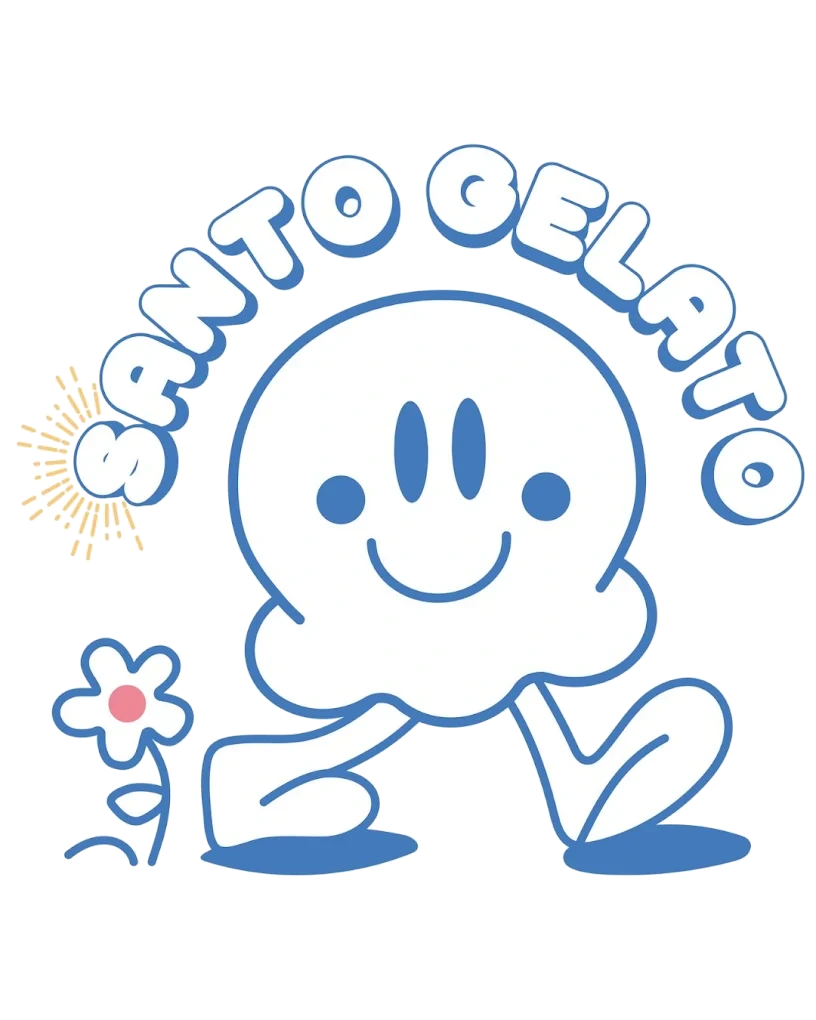Mascotte Santo Gelato